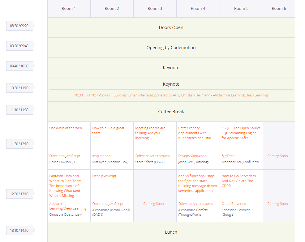 berlin nov 20 agenda before lunch